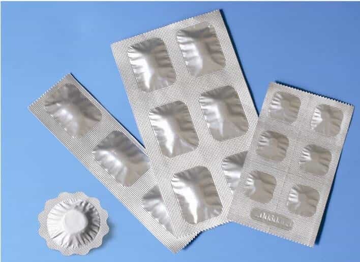 medication strip packaging